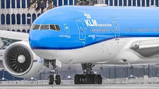 30 MINUTES of AMAZING Los Angeles LAX Airport Plane Spotting | No Commentary | [LAX/KLAX]