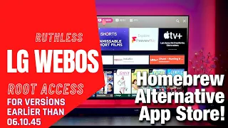 How To Root LG WEBOS TV | Install custom apps| LG WEBOS TV-lere root atma