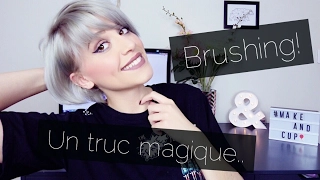 ♡ Brushing cheveux courts | Une brosse chauffante incroyable !!