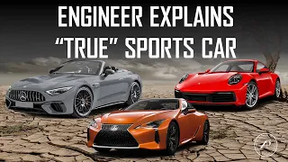 ENGINEER EXPLAINS MEANING OF SPORTS CAR - AMG SL63 vs PORSCHE 911 vs LEXUS LC 500