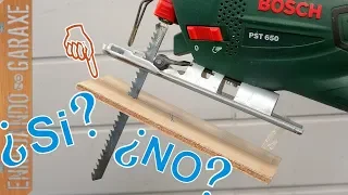😎 Truco para cortar madera con la sierra caladora