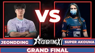 Jeondding (Eddy) vs. Super Akouma (Akuma) - Grand Final - TWT 2023 VS Fighting XI - Tekken 7  Top 8