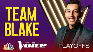 Ricky Duran Puts His Spin on John Mellencamp's "Small Town" - The Voice Top 20 Live Playoffs 2019