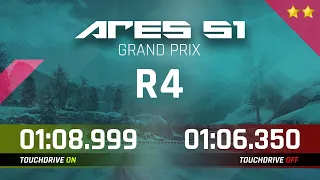 Asphalt 9 - ARES S1 Grand Prix Round 4 - 2⭐ Touchdrive & Manual Reference Runs - COASTAL ICE