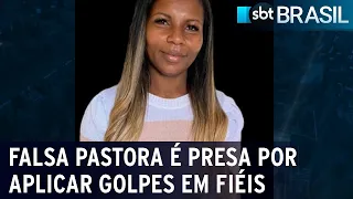 Falsa pastora é presa por aplicar golpes em fiéis | SBT Brasil (15/06/22)