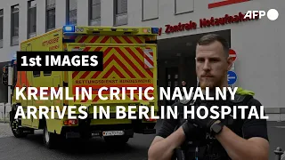 Kremlin critic Navalny arrives at Berlin hospital for treatment | AFP