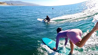 POV Party Waves at TRESTLES and surfing with Eric Koston !!!