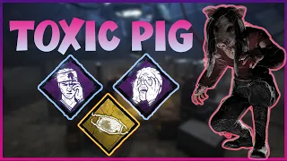 KURBANLARI YERDE ÖLDÜREN TOXIC PIG BUILDI | DEAD BY DAYLIGHT TÜRKÇE