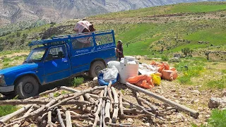 Migrating to the cold region of Golvar | The life of nomads in Iran | Part 2