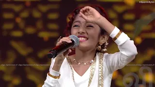 Unnai Kaanadhu Naan Song by #MeghnaSumesh 😍  SuperSingerJunior