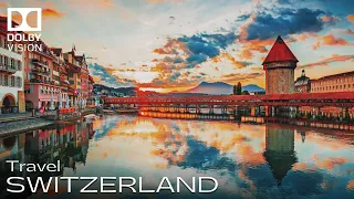 Cinematic of Switzerland in 8K HDR • Dolby Vision • Realistic Film | World Travel (TV)