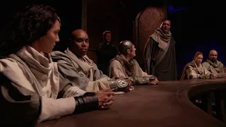 Stargate SG-1 - Season 9 - Ex Deus Machina - Teal'c admonishes the Jaffa council