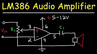 LM386 Audio Amplifier Circuit With Bass Boost and Volume Control