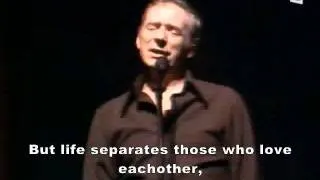 Les Feuilles Mortes - Yves Montand (English Subtitle)