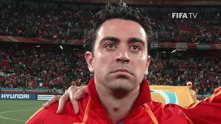 Spain's best ever midfielder? | Xavi talks 2010 FIFA World Cup success