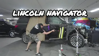 Lincoln Navigator Алюминиевый ремонт