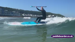 3 Sups 2 hours - learning to sup-surf