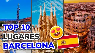 10 mejores LUGARES para VISITAR en BARCELONA en 2024