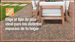 Variedad de pisos para tu hogar | Pisos | The Home Depot Mx