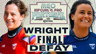 Tyler Wright vs Johanne Defay | MEO Rip Curl Pro Portugal 2024 - Final