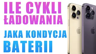 iPhone jak sprawdzić kondycje baterii i ilość cykli ładowania. Co to oznacza?