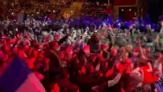 Ambiance Zénith de Dijon avant la rencontre