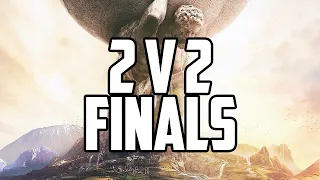 2vi2 Finals CIV 6 MULTIPLAYER - UnderTheGun & TaskForceFish vs Noob634 & JJJ w/Khornie & Cynth