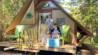 Family VLOG#5: FIRST Time Camping with a Infant & Toddler, What Could go Wrong?