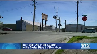 81-Year-Old Man Beaten With Metal Pipe In Stockton