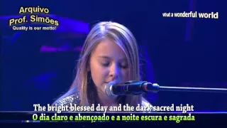 WHAT A WONDERFUL WORLD (ANNA GRACEMAN) - LEGENDADO (HD)