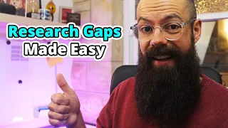 How to identify a research gap EASILY [Sanity-saving tools]