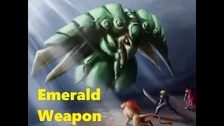 Destroying Emerald Weapon Omnislashing It To Death.