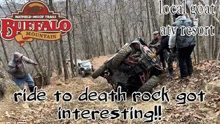 Hatfield McCoy Buffalo Mountain Trail | Death Rock Overlook | Black Trail 56 | Rollover | Can Am X3