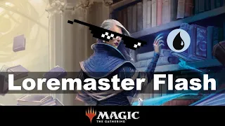 📘📘📘 Loremaster Flash - MONO U FLASH in Dominaria United Standard - MTG Arena