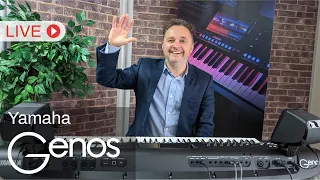 Casual Keyboards LIVE (#2) - Yamaha Genos tips and tricks with David Cooper