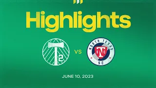 HIGHLIGHTS: Timbers2 vs. North Texas SC | June 11, 2023
