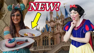 Cinderella's Royal Table NEW MENU dinner 🍎  Disney World Magic Kingdom food review 2024