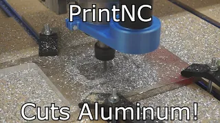 PrintNC Aluminum Tests!