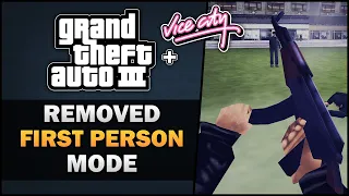 GTA 3 - Removed First Person Mode - Feat.  SpooferJahk