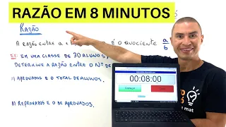 Fácil e Rápido | APRENDA RAZÃO EM 8 MINUTOS