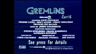 ￼ Gremlins adbreak trailer 1984