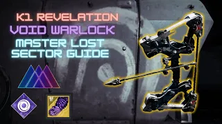 K1 Revelation Void Warlock Master Lost Sector Flawless Guide w/ Leviathan's Breath