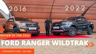 What's  NEW in the 2022 Ford Ranger WILDTRAK? Old vs new comparison #fordranger #t6
