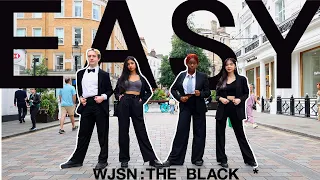 [KPOP IN PUBLIC ONE TAKE | LONDON] WJSN THE BLACK (우주소녀 더 블랙) - EASY Dance Cover |VIJEWEL Dance Crew