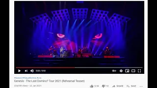 Rescheduled #Genesis Tour The Last Domino? 15SEP'21 13OCT'21