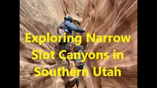 Exploring a Narrow Slot Canyon from Top to Bottom with a Geologist