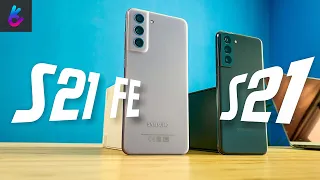 SAMSUNG S21 FE vs S21 | ВСЕ ОТЛИЧИЯ GALAXY S21 от S21 FE | СРАВНЕНИЕ