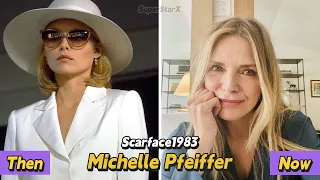 Scarface (1983 vs 2022) Cast: Then and Now★ (39 Years)#HarrisYulin #MichellePfeiffer #SuperStarX