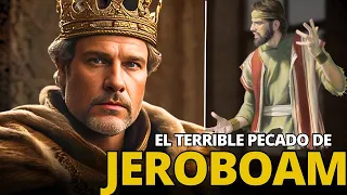 La TERRIBLE Historia del Rey JEROBOAM, Cuál fue su pecado delante de DIOS(historias  de la bilbica)