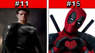 Top 15 BEST Superhero Movies! (Part 1)